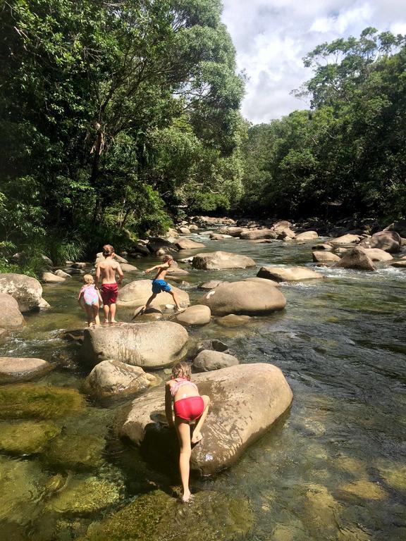 Villa Noah Creek Eco Huts Cape Tribulation Exterior foto